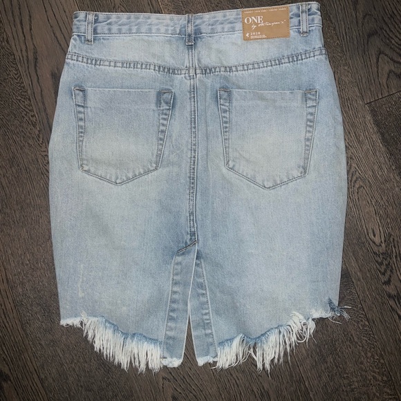 One teaspoon denim skirt - Picture 2 of 2